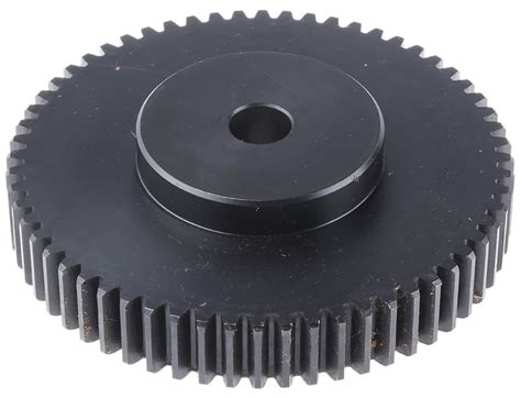 rs spur gears|RS PRO Steel 60 Teeth Spur Gear, 2 Module, 15mm Bore Diam, .
